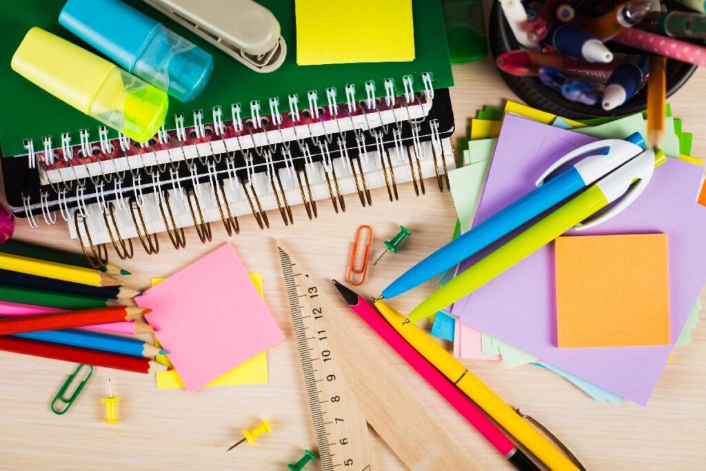 A creative study desk